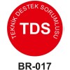 Teknik Destek Sorumlusu - Baret Sticker Etiketi